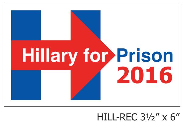 Hillary for Prison - Rectangular